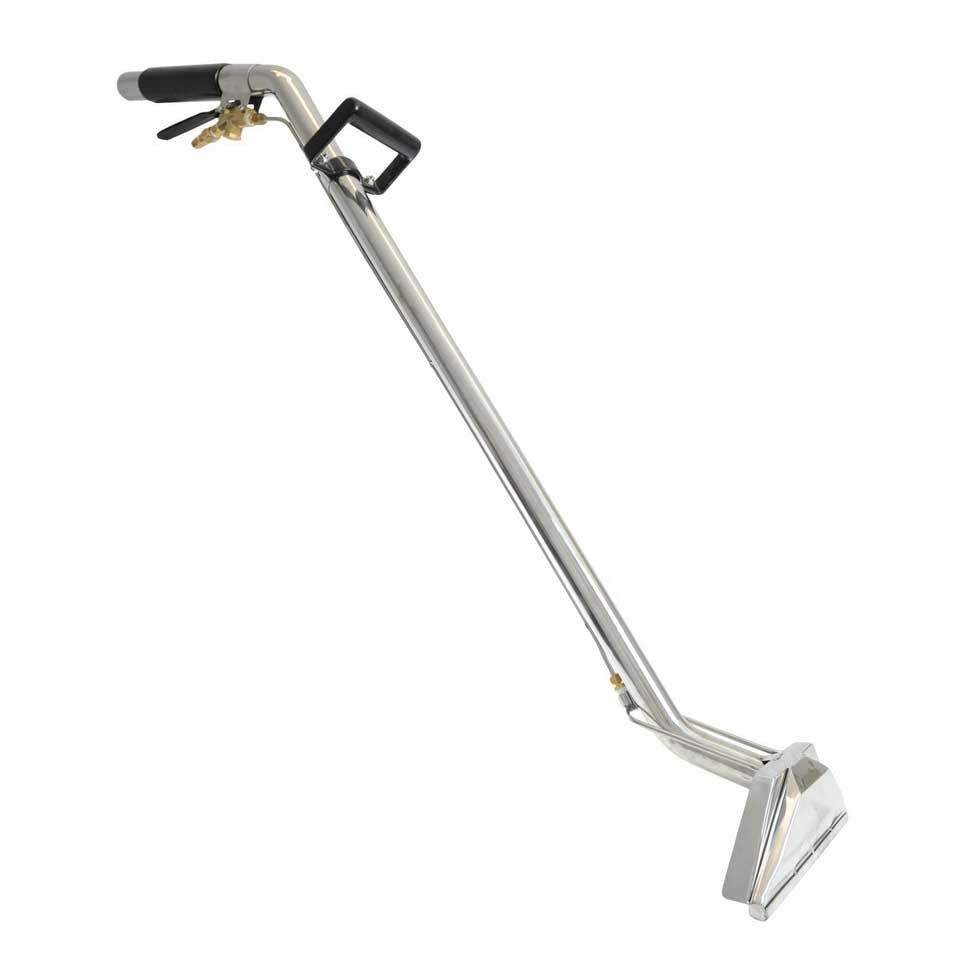 Professional cleaning wand used during steam cleaning